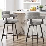 Best Bar Stools with Backs for Long Kitchen Island Dinners