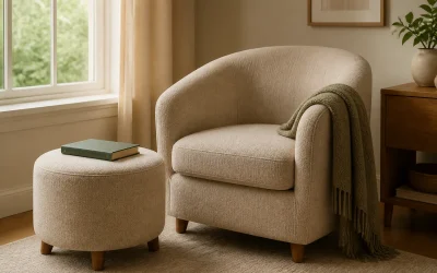8 Best Barrel Accent Chairs for Bedroom Reading Nooks