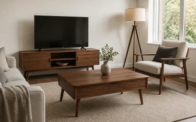 8 Best Mid-Century Modern Living Room Furniture for Renters Who Want Style