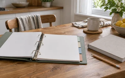 Create a Removable Household Maintenance Folder