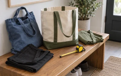 Organize Reusable Shopping Bags by Carry Size
