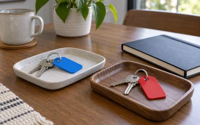Organize Spare Keys Separately from Daily Keys