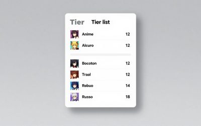 Anime Royale Tier List: Best Characters Ranked