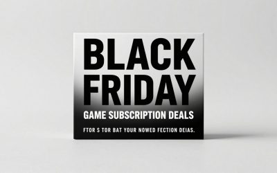 Best Black Friday Game Subscription Deals